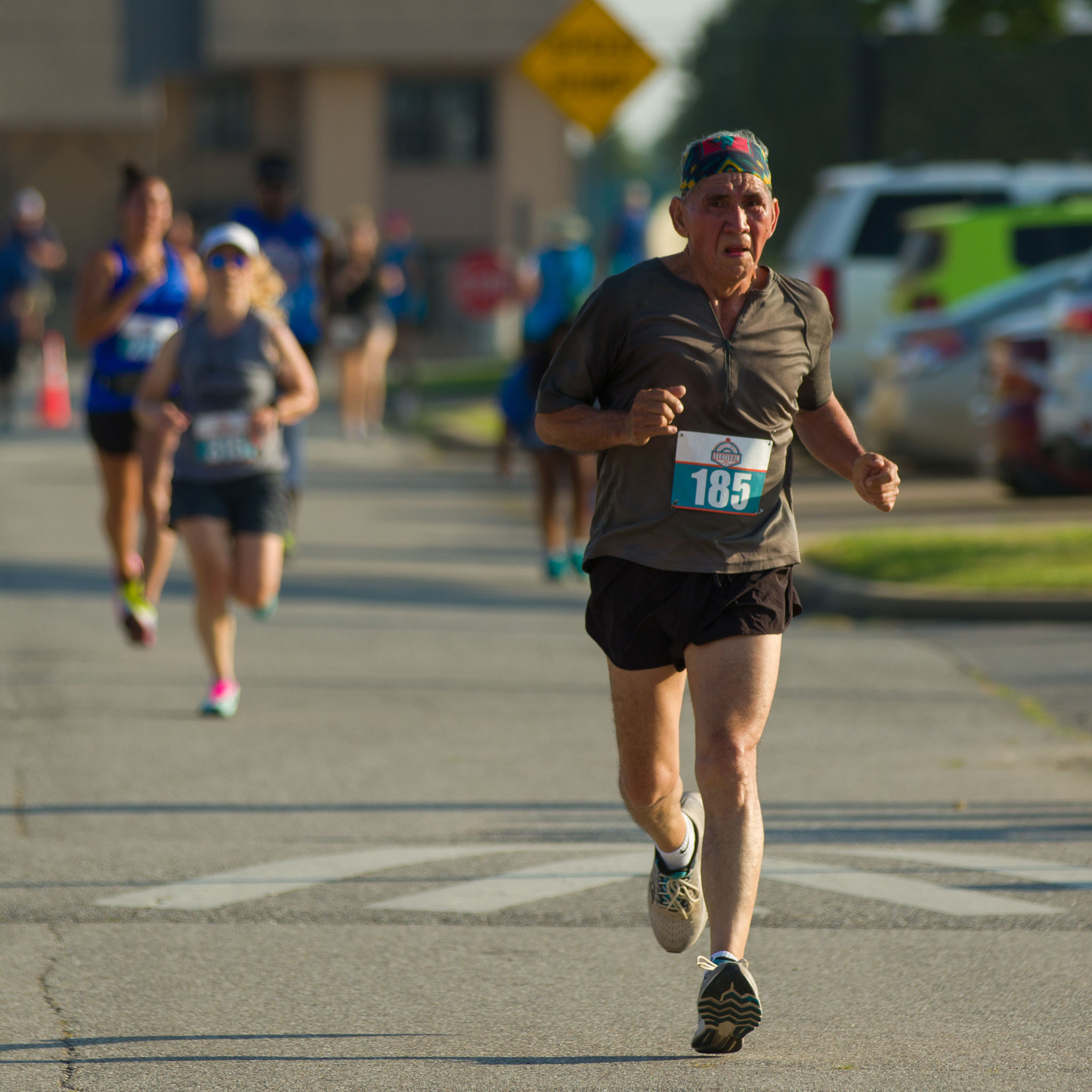 Runners in the Muscogee Nation Festival 5K